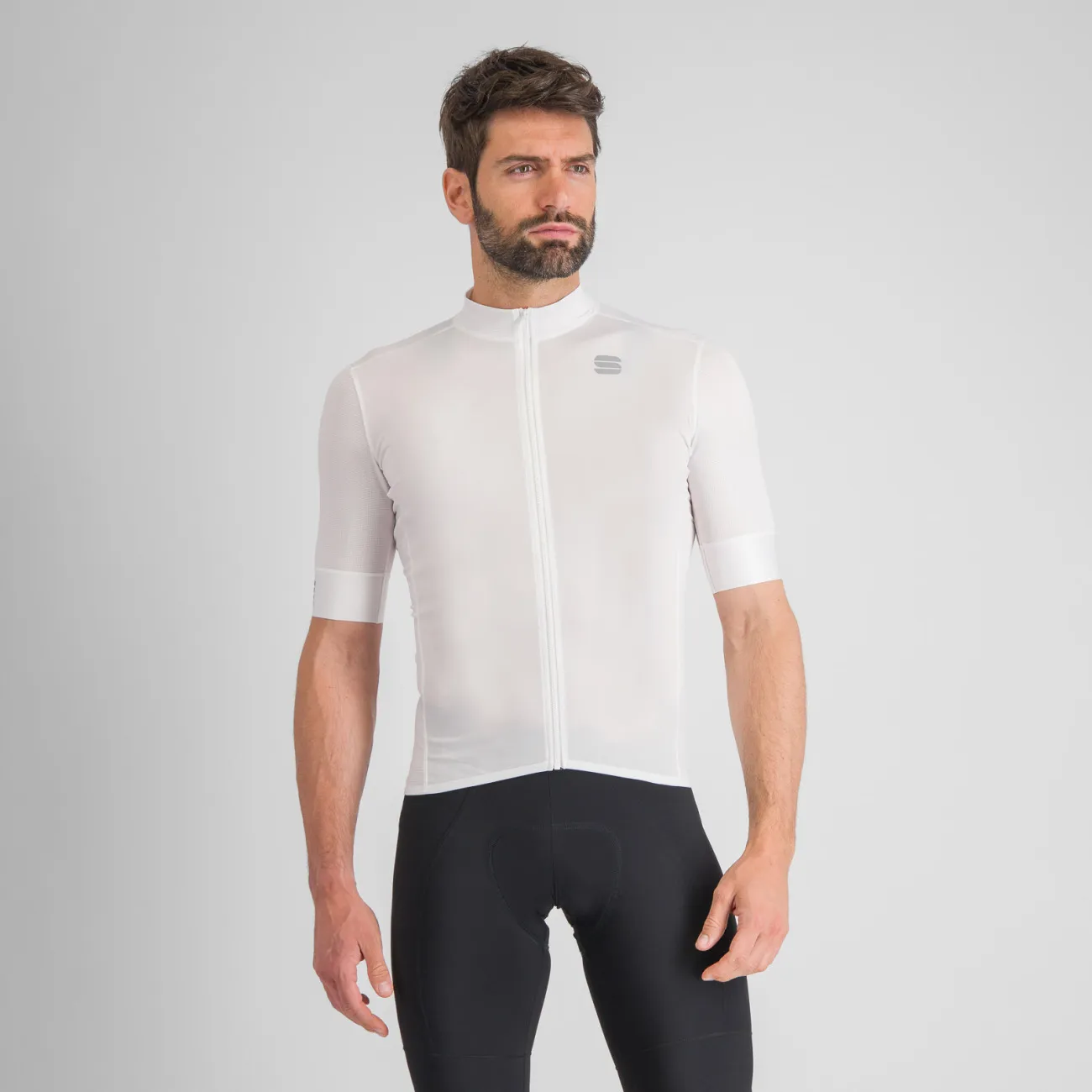 SPORTFUL Cyklistický dres s krátkym rukávom - SRK - biela SPORTFUL Cyklistický dres s krátkym rukávom - SRK - biela