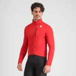 SPORTFUL Cyklistická zateplená bunda - SRK - červená SPORTFUL Cyklistická zateplená bunda - SRK - červená