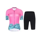 RIVANELLE Cyklistický krátky dres a krátke nohavice - MEDUSA - tyrkysová RIVANELLE Cyklistický krátky dres a krátke nohavice - MEDUSA - tyrkysová