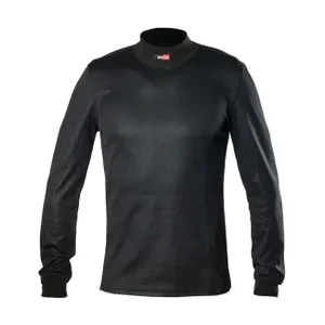BIOTEX Cyklistické tričko s dlhým rukávom - WINDPROOF - čierna BIOTEX Cyklistické tričko s dlhým rukávom - WINDPROOF - čierna