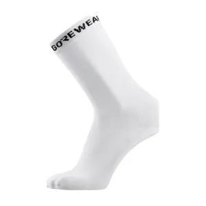 GORE Cyklistické ponožky klasické - ESSENTIAL - biela GORE Cyklistické ponožky klasické - ESSENTIAL - biela