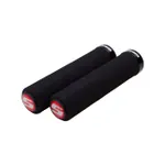 SRAM gripy - LOCKING GRIPS 129 mm - čierna/červená SRAM gripy - LOCKING GRIPS 129 mm - čierna/červená
