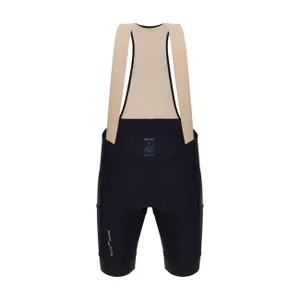 SANTINI Cyklistické nohavice krátke s trakmi - CARGO - čierna SANTINI Cyklistické nohavice krátke s trakmi - CARGO - čierna