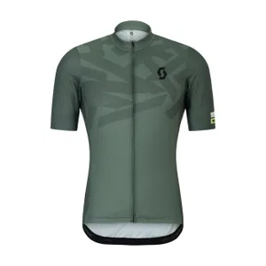 SCOTT Cyklistický dres s krátkym rukávom - RC ENDURANCE - zelená SCOTT Cyklistický dres s krátkym rukávom - RC ENDURANCE - zelená