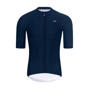 HOLOKOLO Cyklistický dres s krátkym rukávom - AEROLITE - modrá HOLOKOLO Cyklistický dres s krátkym rukávom - AEROLITE - modrá