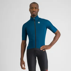 SPORTFUL Cyklistická zateplená bunda - FIANDRE PRO - modrá SPORTFUL Cyklistická zateplená bunda - FIANDRE PRO - modrá