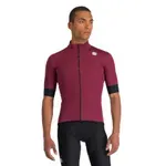 Pánska cyklistická bunda SPORTFUL Fiandre light no rain jacket short sleeve, red wine Pánska cyklistická bunda SPORTFUL Fiandre light no rain jacket short sleeve, red wine