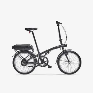 Skladací bicykel - Skladací elektrický bicykel E-FOLD 100 čierny Skladací bicykel - Skladací elektrický bicykel E-FOLD 100 čierny