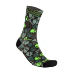 KARPOS Cyklistické ponožky klasické - GREEN FIRE - viacfarebná/šedá KARPOS Cyklistické ponožky klasické - GREEN FIRE - viacfarebná/šedá
