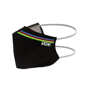 SANTINI rúško - UCI - čierna SANTINI rúško - UCI - čierna