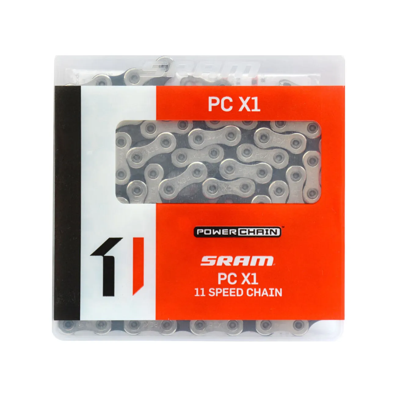 SRAM reťaz - PC X1 SOLIDPIN - strieborná SRAM reťaz - PC X1 SOLIDPIN - strieborná