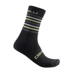 CASTELLI Cyklistické ponožky klasické - GREGGE 15 - čierna CASTELLI Cyklistické ponožky klasické - GREGGE 15 - čierna