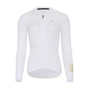 RIVANELLE Cyklistický dres s dlhým rukávom letný - VICTORIOUS GOLD ELITE LADY - biela RIVANELLE Cyklistický dres s dlhým rukávom letný - VICTORIOUS GOLD ELITE LADY - biela
