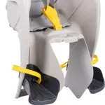 Šport a outdoor | Cyklistika | Detské sedačky - Bellelli MR FOX B - FIX Relax polohovateľná, hodvábno sivá Šport a outdoor | Cyklistika | Detské sedačky - Bellelli MR FOX B - FIX Relax polohovateľná, hodvábno sivá