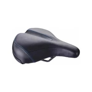 BBB sedlo - COMFORTPLUS UPRIGHT LEATHER 225MM - čierna BBB sedlo - COMFORTPLUS UPRIGHT LEATHER 225MM - čierna