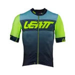 LEATT Cyklistický dres s krátkym rukávom - MTB ENDURANCE 6.0 - zelená/modrá LEATT Cyklistický dres s krátkym rukávom - MTB ENDURANCE 6.0 - zelená/modrá