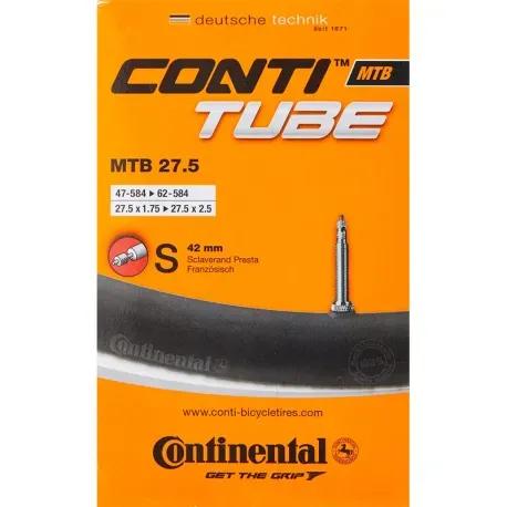 Duša na bicykel CONTINENTAL MTB 27,5 ventil FV42 Duša na bicykel CONTINENTAL MTB 27,5 ventil FV42