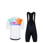 HOLOKOLO Cyklistický krátky dres a krátke nohavice - SPECTRO - čierna/biela HOLOKOLO Cyklistický krátky dres a krátke nohavice - SPECTRO - čierna/biela