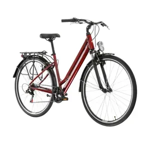 Kross Sentio 1.0 28" 2025 rubín / šedá / lesk - S (18", 158-170 cm) Kross Sentio 1.0 28" 2025 rubín / šedá / lesk - S (18", 158-170 cm)