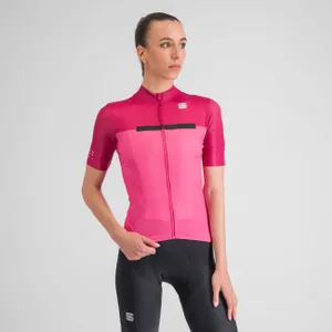 SPORTFUL Cyklistický dres s krátkym rukávom - PISTA - ružová SPORTFUL Cyklistický dres s krátkym rukávom - PISTA - ružová