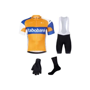 BONAVELO Cyklistický mega set - RABOBANK - modrá/oranžová/čierna BONAVELO Cyklistický mega set - RABOBANK - modrá/oranžová/čierna