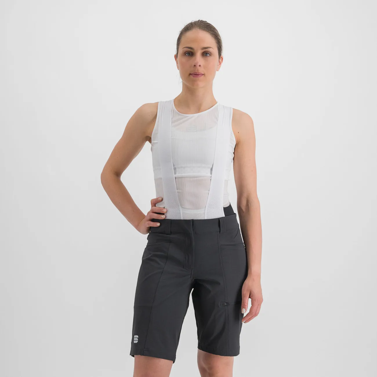 SPORTFUL Cyklistické nohavice krátke bez trakov - GIARA W - čierna SPORTFUL Cyklistické nohavice krátke bez trakov - GIARA W - čierna
