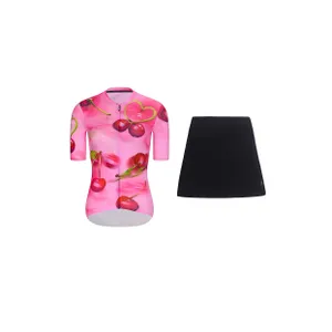 RIVANELLE krátky dres a sukňa - CHERIE - čierna/ružová RIVANELLE krátky dres a sukňa - CHERIE - čierna/ružová