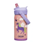 CAMELBAK Cyklistická fľaša na vodu - THRIVE FLIP STRAW KIDS VSS 0,35 L - oranžová/viacfarebná CAMELBAK Cyklistická fľaša na vodu - THRIVE FLIP STRAW KIDS VSS 0,35 L - oranžová/viacfarebná