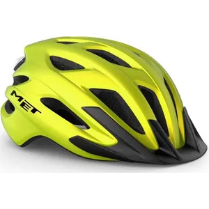 Šport a outdoor | Cyklistika | Prilby - Met CROSSOVER lime žltá Metalická matná L / XL Šport a outdoor | Cyklistika | Prilby - Met CROSSOVER lime žltá Metalická matná L / XL