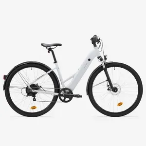 Športy > Cyklistika > Elektrobicykle > Trekingové elektrobicykle - Elektrický trekingový bicykel E-ACTV 100 nízky rám sivý Športy > Cyklistika > Elektrobicykle > Trekingové elektrobicykle - Elektrický trekingový bicykel E-ACTV 100 nízky rám sivý