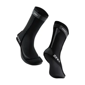 ZONE3 Cyklistické ponožky klasické - NEOPRENE SWIM SOCKS - čierna ZONE3 Cyklistické ponožky klasické - NEOPRENE SWIM SOCKS - čierna