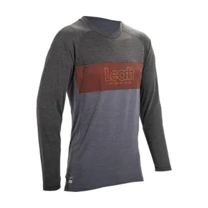 LEATT Cyklistický dres s dlhým rukávom letný - MTB GRAVITY 2.0 - čierna LEATT Cyklistický dres s dlhým rukávom letný - MTB GRAVITY 2.0 - čierna