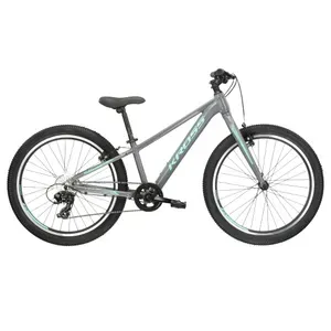 Juniorský dievčenský bicykel Kross LEA JR 2.0 24" - model 2022 šedá/tyrkysová - 12" (125-145 cm) Juniorský dievčenský bicykel Kross LEA JR 2.0 24" - model 2022 šedá/tyrkysová - 12" (125-145 cm)