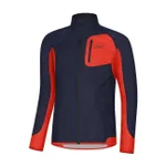 GORE Cyklistický dres s dlhým rukávom zimný - R3 PARTIAL GWS - modrá/červená GORE Cyklistický dres s dlhým rukávom zimný - R3 PARTIAL GWS - modrá/červená