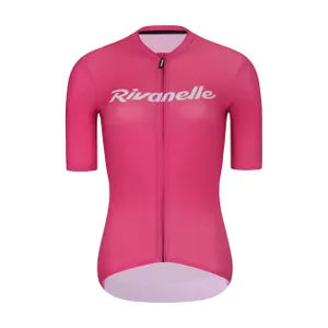 RIVANELLE Cyklistický dres s krátkym rukávom - DRAW UP - ružová RIVANELLE Cyklistický dres s krátkym rukávom - DRAW UP - ružová