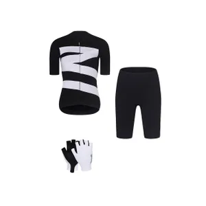 RIVANELLE Cyklistický mega set - MISSVELOAIRE - čierna/biela RIVANELLE Cyklistický mega set - MISSVELOAIRE - čierna/biela