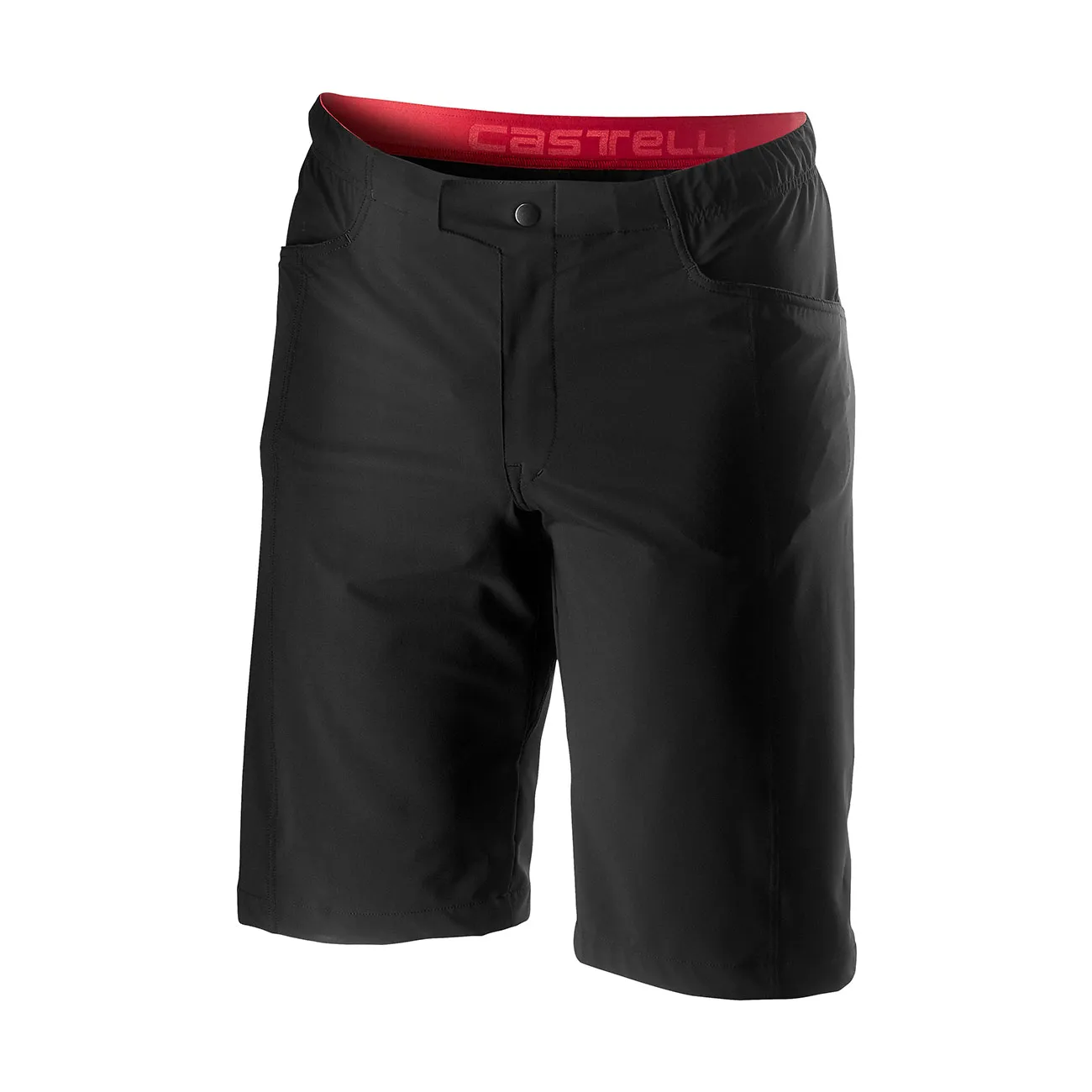 CASTELLI Cyklistické nohavice krátke bez trakov - UNLIMITED BAGGY - čierna CASTELLI Cyklistické nohavice krátke bez trakov - UNLIMITED BAGGY - čierna