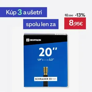 Športy > Cyklistika > Plášte a duše na bicykle > Cyklistické duše a ventily - 20%27%27 duša s profilom od 1,90 do 2,20 s ventilom Schrader Športy > Cyklistika > Plášte a duše na bicykle > Cyklistické duše a ventily - 20%27%27 duša s profilom od 1,90 do 2,20 s ventilom Schrader