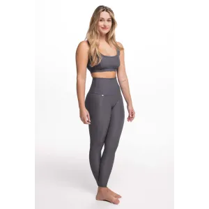 ATHLEEYA legíny - ESSENTIAL MATTE - šedá ATHLEEYA legíny - ESSENTIAL MATTE - šedá