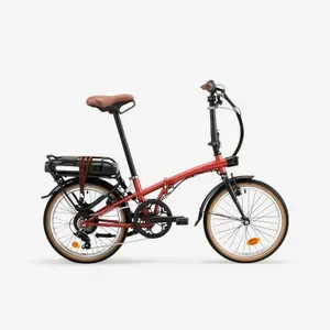 Športy > Cyklistika > Bicykle > Mestské bicykle > Elektrické mestské bicykle - Skladací elektrobicykel E FOLD 500 tehlovo-červený Športy > Cyklistika > Bicykle > Mestské bicykle > Elektrické mestské bicykle - Skladací elektrobicykel E FOLD 500 tehlovo-červený