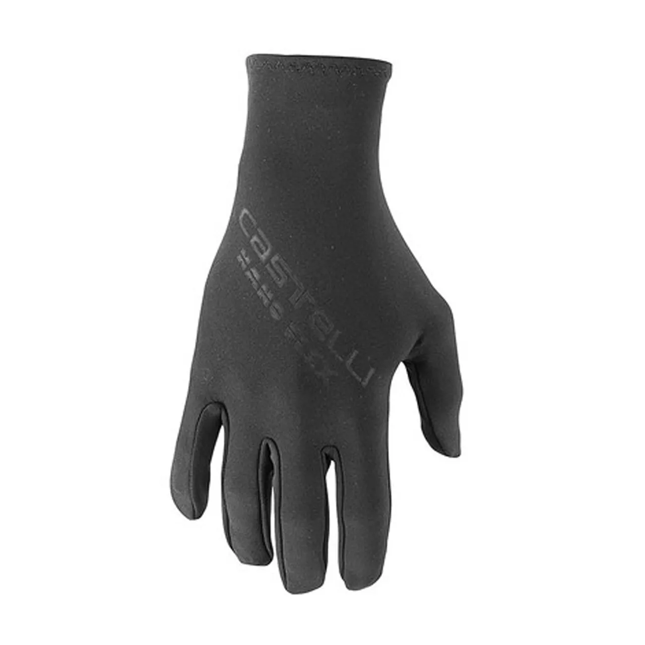 CASTELLI Cyklistické rukavice dlhoprsté - TUTTO NANO - čierna CASTELLI Cyklistické rukavice dlhoprsté - TUTTO NANO - čierna