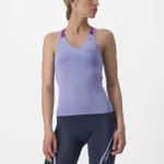 CASTELLI Cyklistický dres bez rukávov - SOLARIS LADY - fialová CASTELLI Cyklistický dres bez rukávov - SOLARIS LADY - fialová