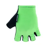 SANTINI Cyklistické rukavice krátkoprsté - CUBO - zelená SANTINI Cyklistické rukavice krátkoprsté - CUBO - zelená