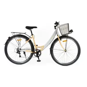 Mestský bicykel Olpran Urtica 28" - model 2026 biela/piesková - 18" (160-175 cm) Mestský bicykel Olpran Urtica 28" - model 2026 biela/piesková - 18" (160-175 cm)