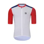 HOLOKOLO Cyklistický dres s krátkym rukávom - TECHNICAL - biela/modrá HOLOKOLO Cyklistický dres s krátkym rukávom - TECHNICAL - biela/modrá