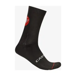 CASTELLI Cyklistické ponožky klasické - ENTRATA 18 - čierna CASTELLI Cyklistické ponožky klasické - ENTRATA 18 - čierna