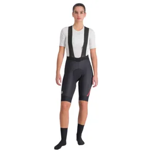 Dámske cyklistické nohavice SPORTFUL Fiandre norain w bibshort, black Dámske cyklistické nohavice SPORTFUL Fiandre norain w bibshort, black