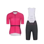 RIVANELLE Cyklistický krátky dres a krátke nohavice - LOVELY - antracitová/ružová RIVANELLE Cyklistický krátky dres a krátke nohavice - LOVELY - antracitová/ružová