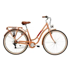 Mestský bicykel Kross Sentio Classic 28" - model 2026 medená/hnedá/mat - M (19", 168-180 cm) Mestský bicykel Kross Sentio Classic 28" - model 2026 medená/hnedá/mat - M (19", 168-180 cm)