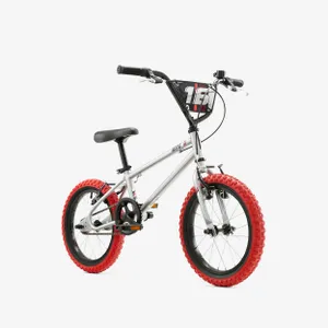 Zľavy a výpredaj > Zľavnené a výpredajové športové vybavenie > Zľavy a výpredaj: cyklistické vybavenie - Bicykel BMX Wipe 500 16" sivý Zľavy a výpredaj > Zľavnené a výpredajové športové vybavenie > Zľavy a výpredaj: cyklistické vybavenie - Bicykel BMX Wipe 500 16" sivý